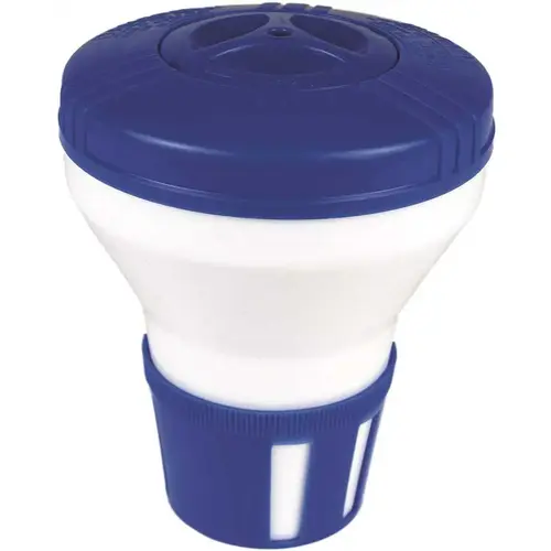 Floating Chlorine / Bromine Dispenser for Spas, Hot Tubs and Small Pools Floating Chlorine / Bromine Dispenser for Spas, Hot Tubs and Small Pools