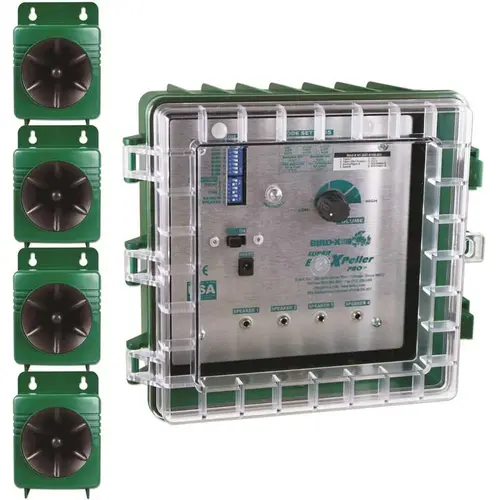 Super Bird X Peller PRO Electronic Bird Repeller 6 Acres Repel Pigeons, Starlings, Sparrows, Seagulls and Woodpeckers Super Bird X Peller PRO Electronic Bird Repeller 6 Acres Repel Pigeons, Starlings, Sparrows, Seagulls and Woodpeckers