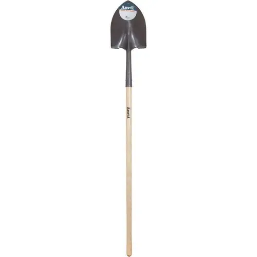 Wood Handle Digging Shovel