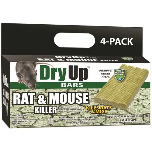 Dry Up Rat and Mouse Killer Bars Dry Up Rat and Mouse Killer Bars