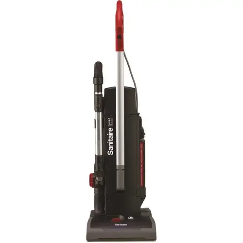 2 Motor HEPA Upright Vacuum Cleaner Black