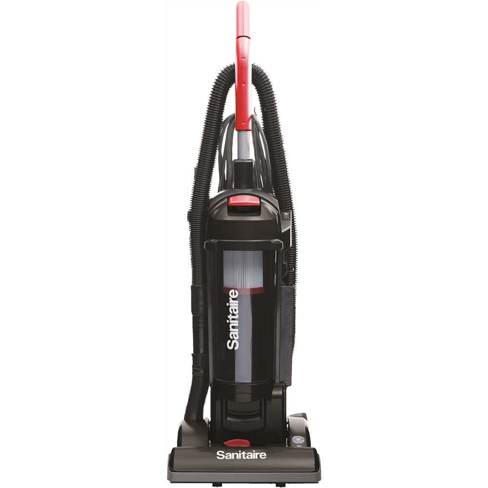 Sanitaire SC5745D 10 Amp Bagless HEPA Upright Vacuum Cleaner Black