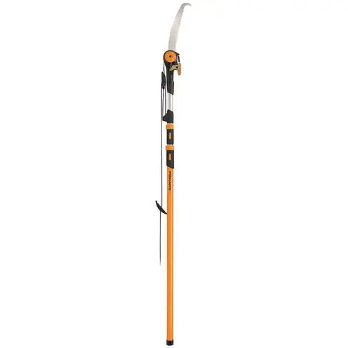 1.25 in. Cut Capacity Steel Titanium Coated Cutting Blade 15 in. Fiberglass/Alum Pole 16 ft. Tree Pruner 1.25 in. Cut Capacity Steel Titanium Coated Cutting Blade 15 in. Fiberglass/Alum Pole 16 ft. Tree Pruner
