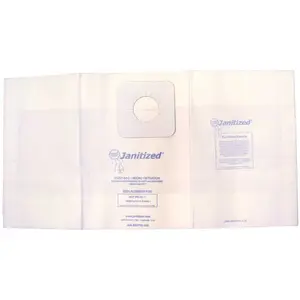 JANITIZED JAN-NSSPIG-2(3) Vacuum Bag for NSS PIG.Equivalent to 10-9-886-1, 1098861 White - pack of 3