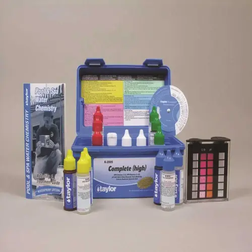 K-2005 Complete Test Kit Shock stabilizer Free Chlorine Water Hardness PH K-2005 Complete Test Kit Shock stabilizer Free Chlorine Water Hardness PH