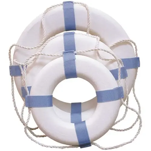 Reels 24 in. White Ring Buoy