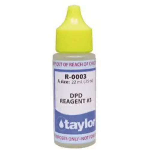 3/4 oz. Test Kit Replacement Reagent Refill Bottles DPD Reagent #3 3/4 oz. Test Kit Replacement Reagent Refill Bottles DPD Reagent #3