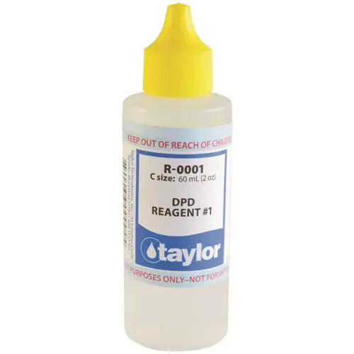 2 oz. Bottle Test Kit Replacement Reagent Refill Bottles DPD Reagent #1 2 oz. Bottle Test Kit Replacement Reagent Refill Bottles DPD Reagent #1