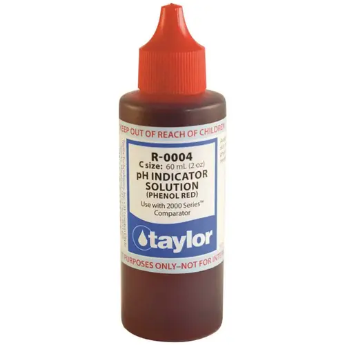 2 oz. Test Kit Replacement Reagent Refill Bottles Phenol Red Solution 2 oz. Test Kit Replacement Reagent Refill Bottles Phenol Red Solution