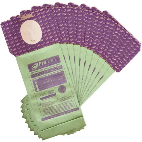 Intercept Micro Filter for ProTeam ProForce and ProCare Upright Vacs - pack of 10 Intercept Micro Filter for ProTeam ProForce and ProCare Upright Vacs - pack of 10