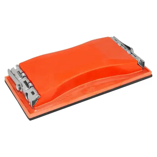 6084 Sanding Block, 5-1/2 in L x 9 in W, Spring-Loaded Clamp, Plastic 6084 Sanding Block, 5-1/2 in L x 9 in W, Spring-Loaded Clamp, Plastic
