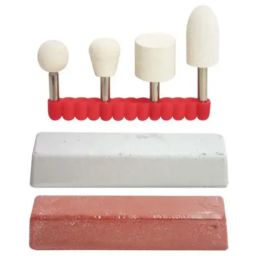 Felt Polishing Bob Set w/Rouge Felt Polishing Bob Set w/Rouge