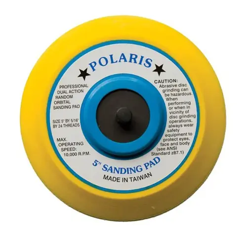 5" Tapered DA Pad - Vinyl Face