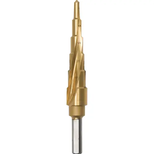 3/16" - 1/2" STEP DRILL 3/16" - 1/2" STEP DRILL
