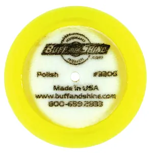 Buff and Shine 330G Yellow foam grip pad