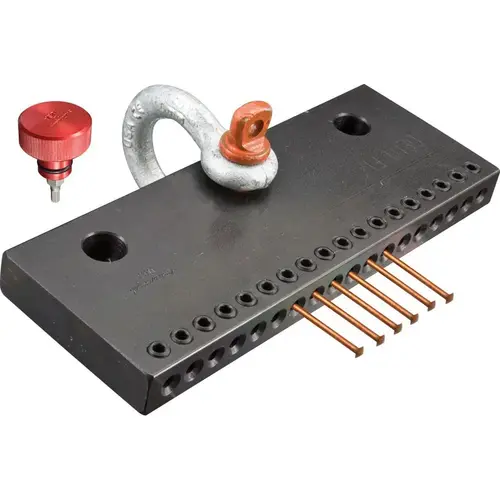 Multi-Pin Clamp, 1000 lb Pull Stength Multi-Pin Clamp, 1000 lb Pull Stength