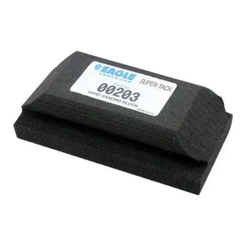 Hand Sanding Block, 2-3/4 in W x 5-5/16 in L, Super-Tack Attachment, Foam