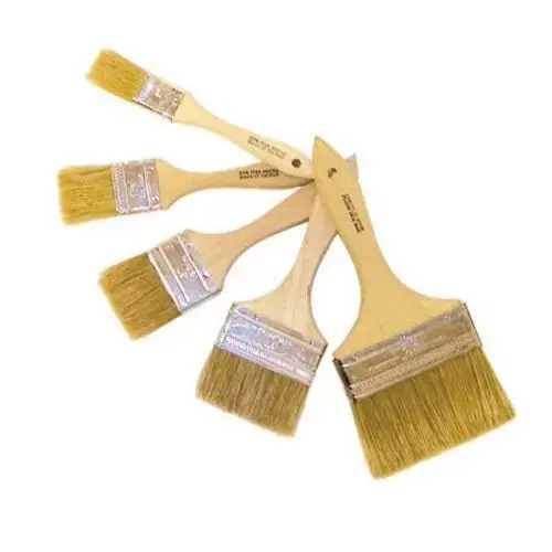 Chip Brush, 1 x 5/16 in, Hog Hair