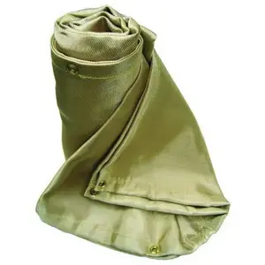 K-Tool LNX08820 Heavy Duty Welding Blanket, 8 ft L x 6 ft W, Kevlar/100% Fiberglass