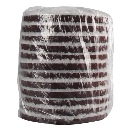 Dual Action Cutting Disc, 5 in Dia, Hook and Loop Attachment, Microfiber Pad