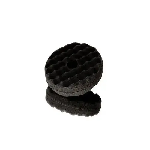 Double Sided Polishing Pad, 6 in Dia, Quick Connect Attachment, Foam Pad, Gray Double Sided Polishing Pad, 6 in Dia, Quick Connect Attachment, Foam Pad, Gray