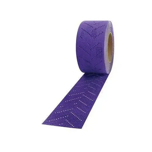 737U Clean Sanding Sheet Roll, 70 mm W x 12 m L, 180+ Grit, Aluminum Oxide Abrasive, Purple 737U Clean Sanding Sheet Roll, 70 mm W x 12 m L, 180+ Grit, Aluminum Oxide Abrasive, Purple