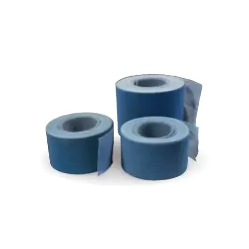 Sheet Roll, 2.95 in W x 10 yd L, 320 Grit, Ceramic Grain, Blue