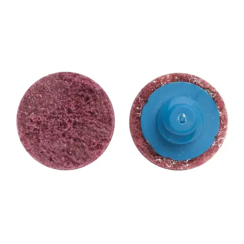 90501 Non-Woven Quick Change Sanding Disc, 2 in Maroon 90501 Non-Woven Quick Change Sanding Disc, 2 in Maroon