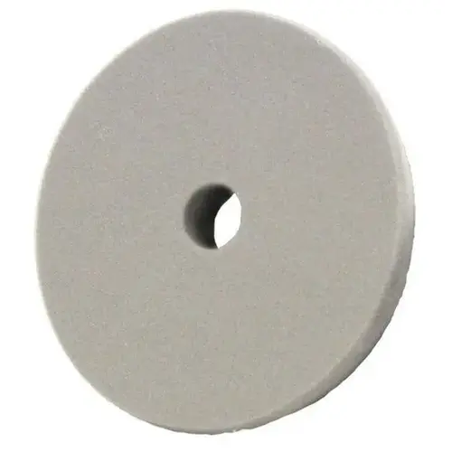 Single Sided Heavy Cut Cutting Pad, 5-1/2 in Dia, Hook and Loop Attachment, Foam Pad, Gray Single Sided Heavy Cut Cutting Pad, 5-1/2 in Dia, Hook and Loop Attachment, Foam Pad, Gray