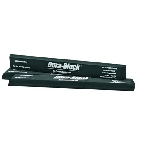Long Sanding Block, 2-5/8 in W x 24 in L, 1-3/8 in THK, PSA Attachment Black Long Sanding Block, 2-5/8 in W x 24 in L, 1-3/8 in THK, PSA Attachment Black