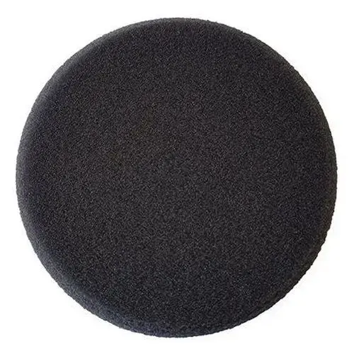 Finishing Pad, 3-1/4 in Dia, Foam Pad, Gray