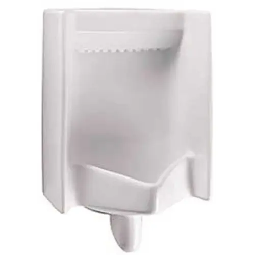 Commercial ADA Compliant Rectangle 0.5 GPF Washout Urinal with Top Spud in Cotton White Commercial ADA Compliant Rectangle 0.5 GPF Washout Urinal with Top Spud in Cotton White