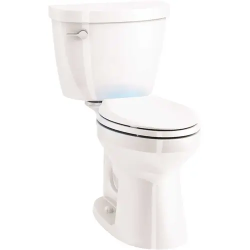 Cimarron Revolution 360 Complete Solution 1.28 GPF Single Flush Elongated Toilet in White, with Slow-Close Seat Cimarron Revolution 360 Complete Solution 1.28 GPF Single Flush Elongated Toilet in White, with Slow-Close Seat