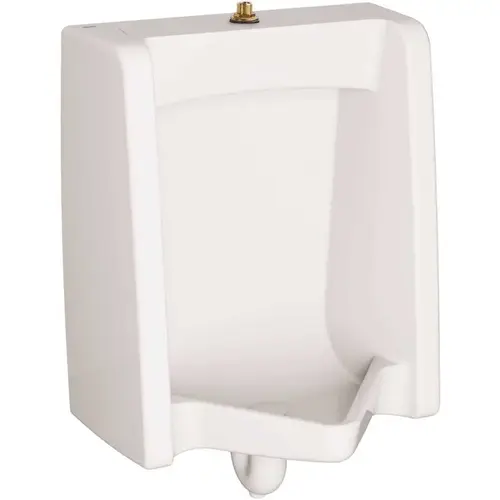 Washbrook Series 6590001.020 Urinal, 0.1 to 0.8 gpf, Vitreous China, White, 4 in Rough-In