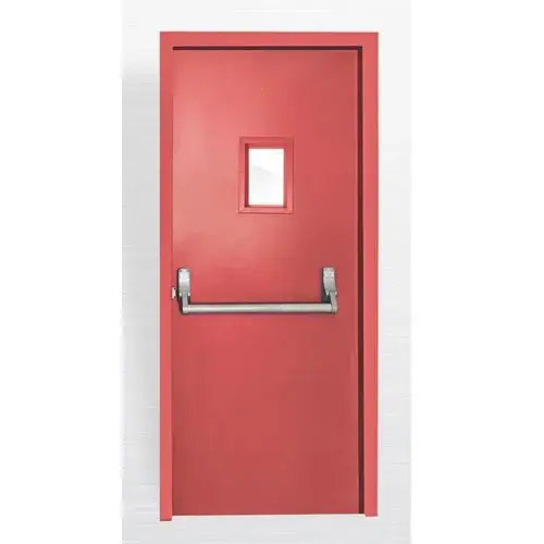 Kit Of Crossbar Tube And Exit Device Lever Arms Set + Outside Lever For Single Door Non-Fire Resistant