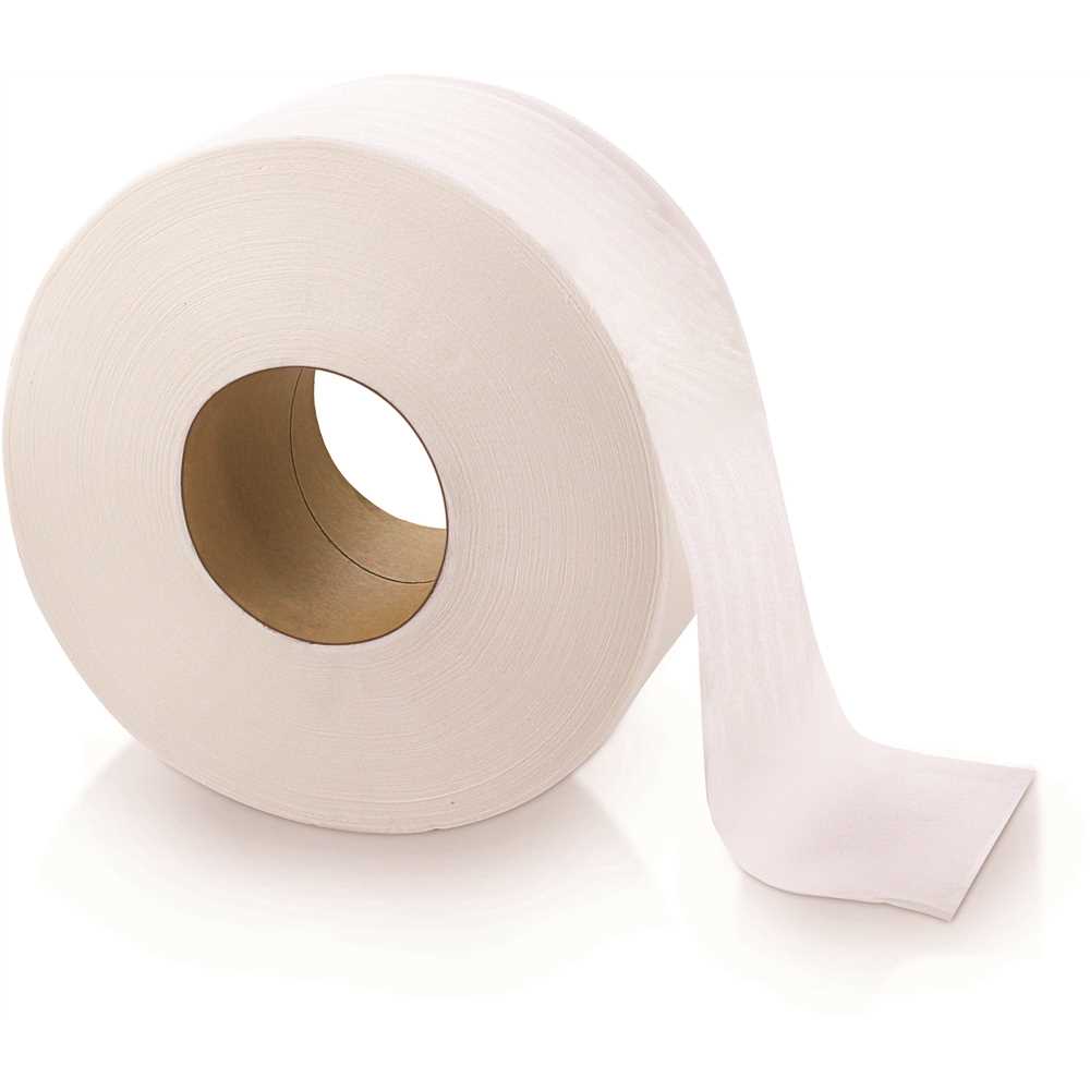 Renown REN06109-SP Premium Junior 3.35 in. x 1000 ft. 2-Ply Jumbo Soft Superior Quality White LEED Certified - pack of 12