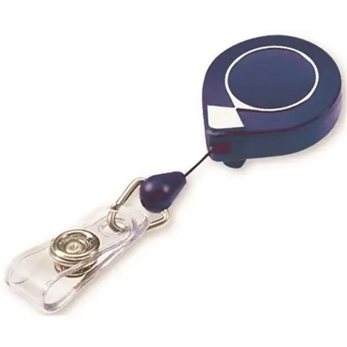 Retractable Badge and Keycard Holder Blue