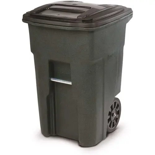48 Gal. Trash Can Greenstone with Quiet Wheels and Lid 48 Gal. Trash Can Greenstone with Quiet Wheels and Lid