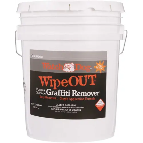 5 Gal. Wipe Out Porous Surface Graffiti Remover 5 Gal. Wipe Out Porous Surface Graffiti Remover