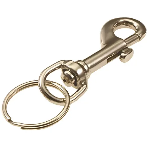 Bolt Snap Key Holder Silver Bolt Snap Key Holder Silver