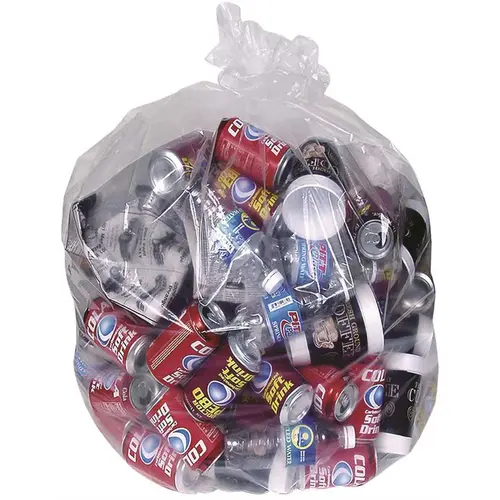 96 Gal. Heavy-Duty 52 in. x 75 in. 2 mil Clear Low-Density Trash Bags - pack of 50 96 Gal. Heavy-Duty 52 in. x 75 in. 2 mil Clear Low-Density Trash Bags - pack of 50