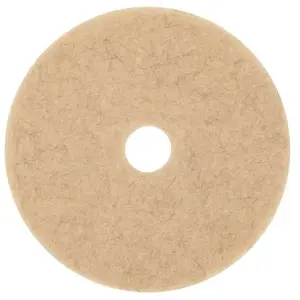 3M 59322 Niagara 20 in. Natural Tan Hog's Hair Floor Pad