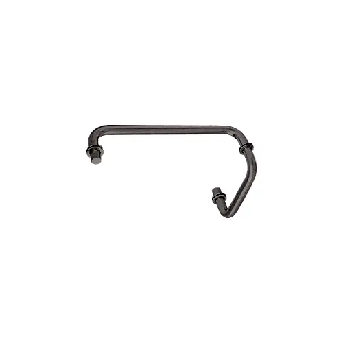 Oil Rubbed Bronze 12" Towel Bar with 6" Pull Handle Combination Set Oil Rubbed Bronze 12" Towel Bar with 6" Pull Handle Combination Set