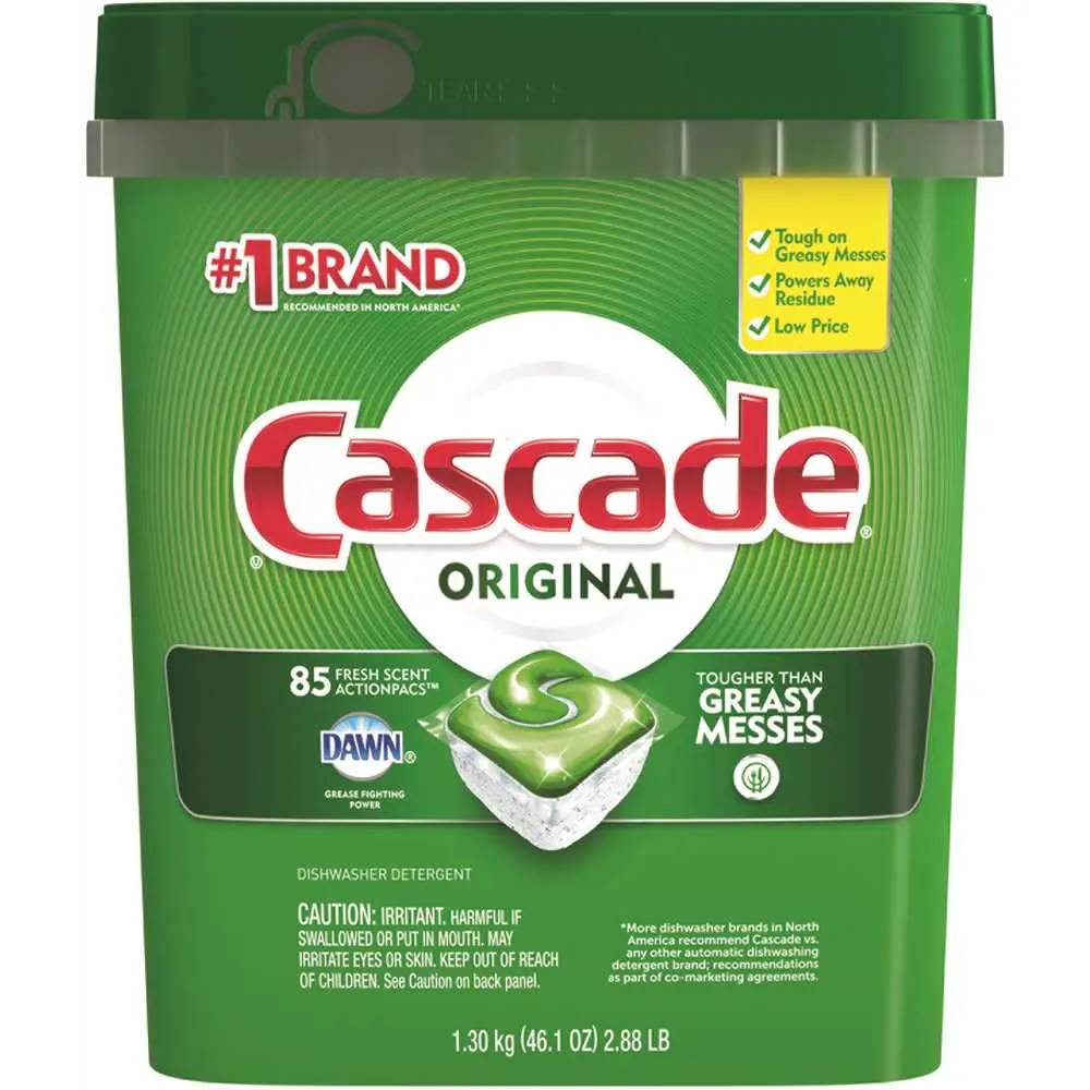 CASCADE ActionPacs Fresh Scent Dishwasher Detergent - pack of 3 003700018629-XCP3 CASCADE ActionPacs Fresh Scent Dishwasher Detergent - pack of 3 003700018629-XCP3
