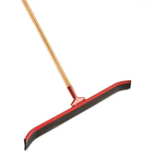 36 in. Curved Floor Squeegee with Handle