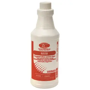 Theochem Laboratories, Inc. 100916-99990-1Q Buster Liquid Drain Opener Quart Dark Red - pack of 12