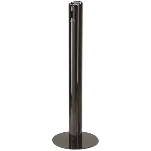 Smoker's Outpost 2.2 Gal. Black Smoke Stand Outdoor Ashtray Smoker's Outpost 2.2 Gal. Black Smoke Stand Outdoor Ashtray