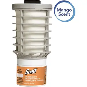 SCOTT 12373 Mango Automatic Air Freshener Refill, White