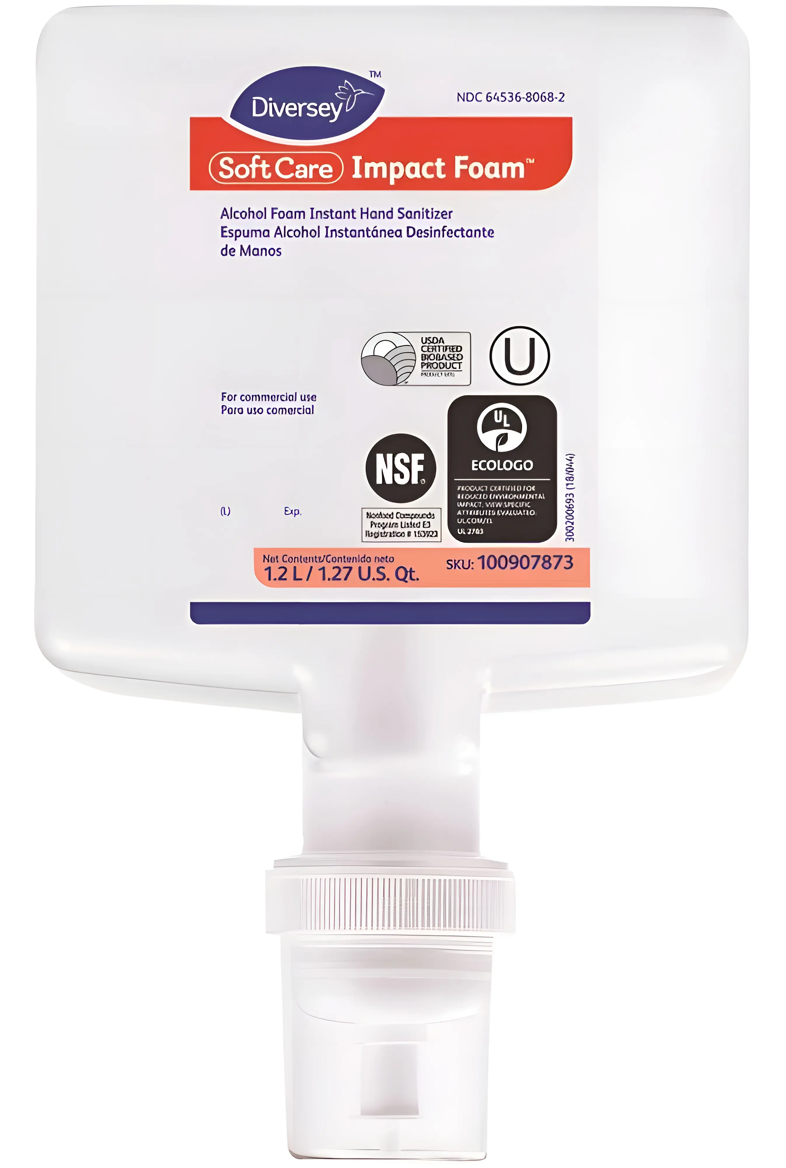 SOFT CARE 1.2 l Impact Foam Instant Hand Sanitizer Clear 100907873