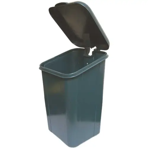 Poly Trash Receptacle Green